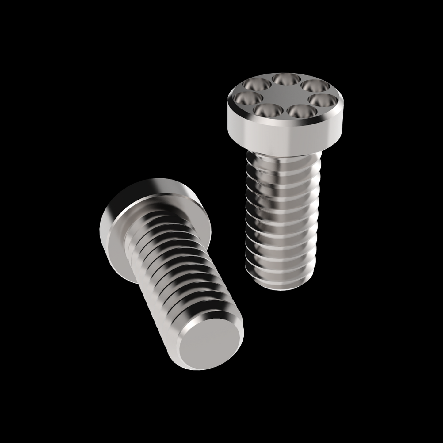 4-40 Low Head Socket Cap Titanium Screws